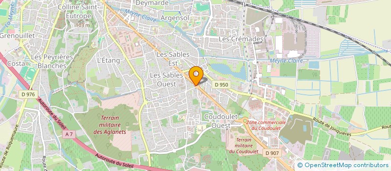 localisation de l'entreprise KECI  ORANGE