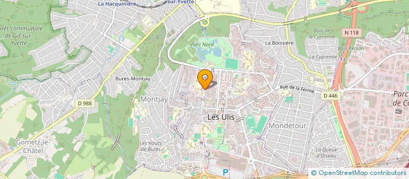 localisation de l'entreprise KEDACLEAN  LES ULIS