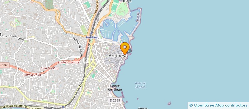 localisation de l'entreprise KEDAN à ANTIBES