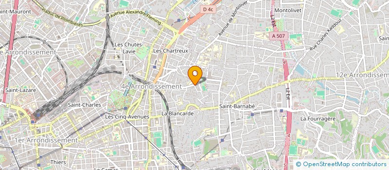 localisation de l'entreprise KEDEN à MARSEILLE