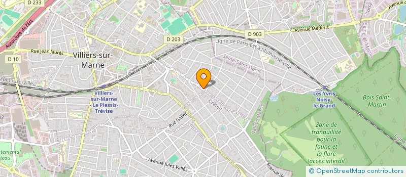 localisation de l'entreprise KEDEN  VILLIERS-SUR-MARNE