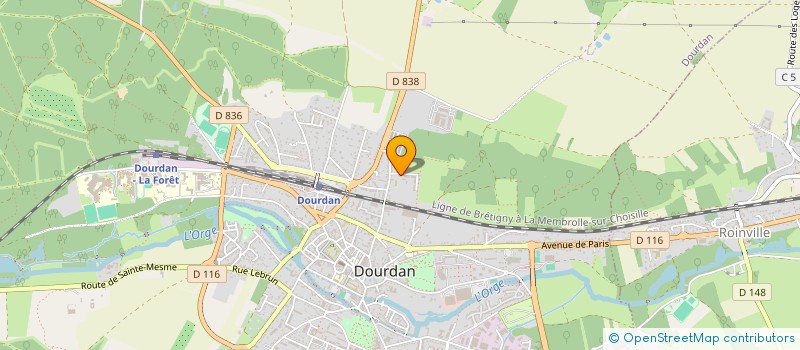 localisation de l'entreprise KEDLAGRAILLE à DOURDAN