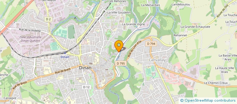 localisation de l'entreprise KEDO à DINAN