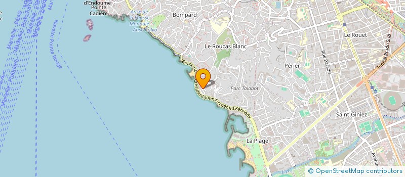 localisation de l'entreprise KEDOUF  MARSEILLE 7