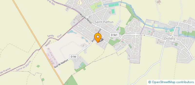 localisation de l'entreprise KEDRA  SAINT-PATHUS