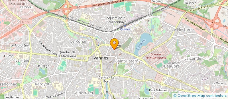 localisation de l'entreprise KEDTRANSPORT à VANNES