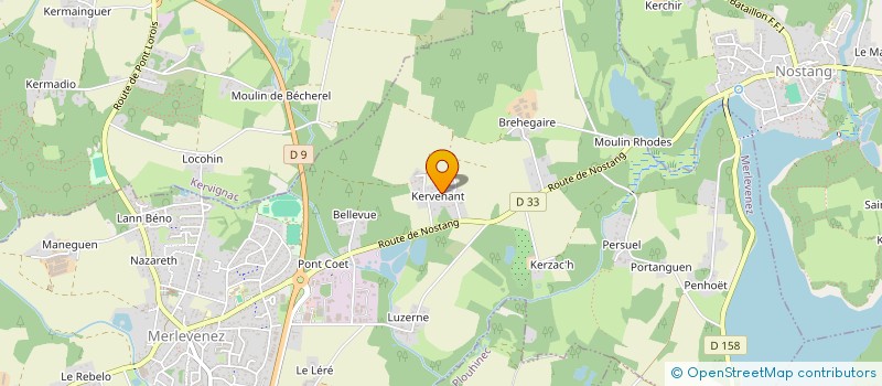 localisation de l'entreprise KEDVISUAL SARL à MERLEVENEZ