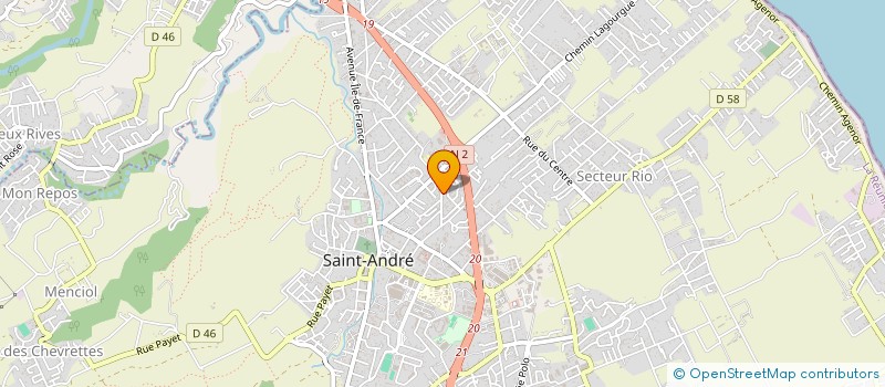 localisation de l'entreprise KEE WING BMVD à SAINT-ANDRE