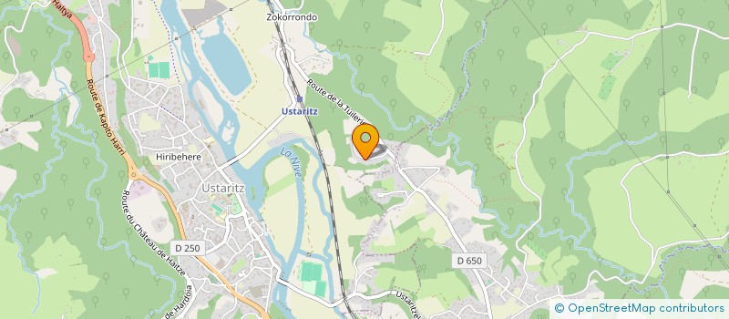 localisation de l'entreprise KEEF  USTARITZ