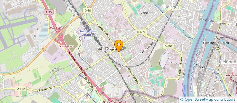 localisation de l'entreprise KEEGA  SAINT-LOUIS