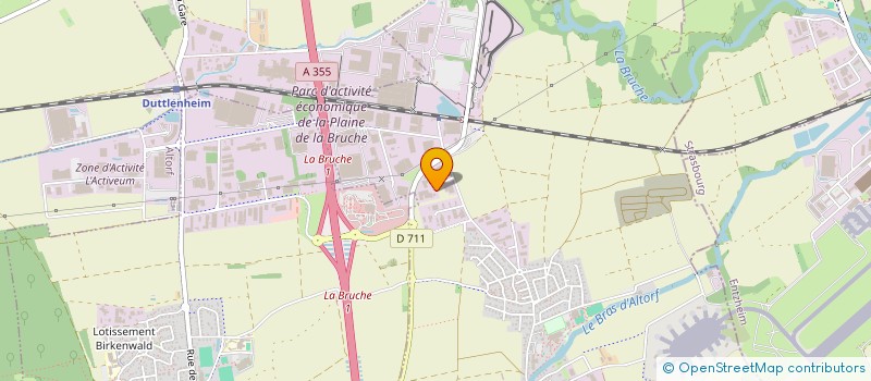 localisation de l'entreprise KEEL  DUPPIGHEIM