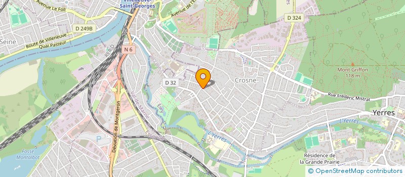 localisation de l'entreprise KEEM  CROSNE