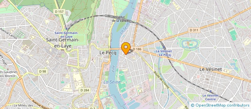 localisation de l'entreprise KEEMIX  LE PECQ