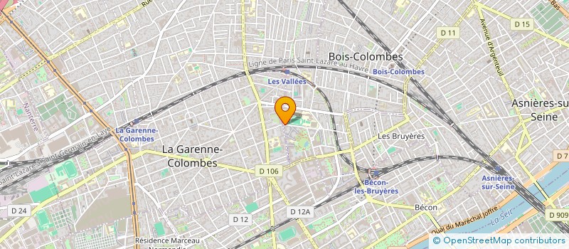 localisation de l'entreprise KEEN ON à BOIS-COLOMBES