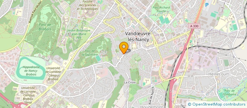 localisation de l'entreprise KEENE  VANDUVRE-LES-NANCY