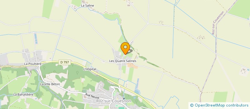 localisation de l'entreprise KEENS-SOPER  ROZ-SUR-COUESNON