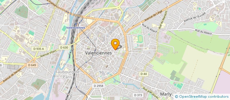 localisation de l'entreprise KEEO à VALENCIENNES