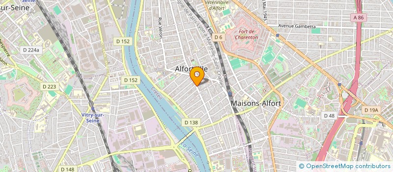 localisation de l'entreprise KEEOZ à ALFORTVILLE