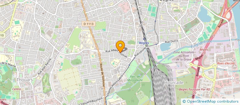 localisation de l'entreprise KEEP COM  BEGLES