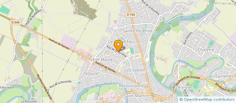 localisation de l'entreprise KEEP COOL  NIORT