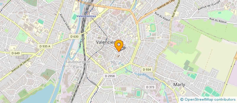 localisation de l'entreprise KEEP FIT à VALENCIENNES