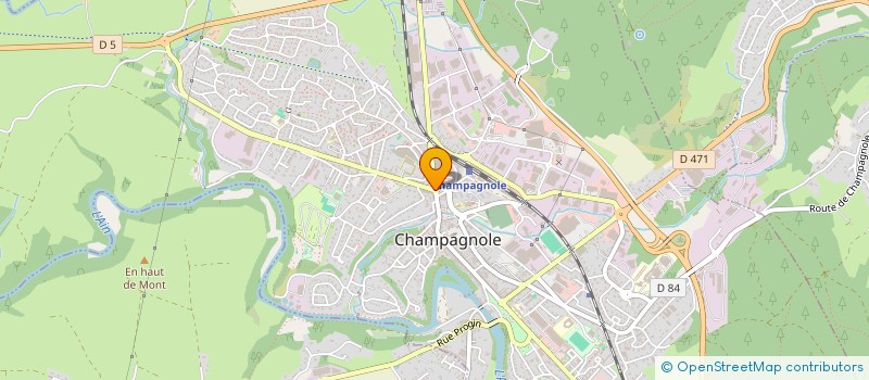 localisation de l'entreprise KEEP FORM à CHAMPAGNOLE