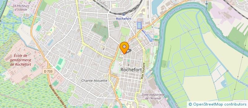 localisation de l'entreprise KEEP-INTOUCH à ROCHEFORT