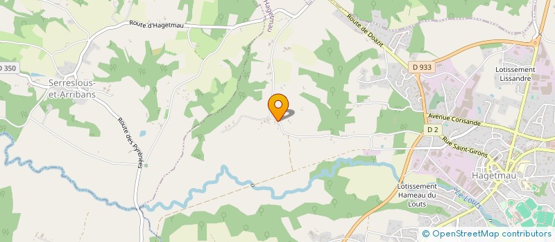 localisation de l'entreprise KEEP ON GROOVIN'  HAGETMAU