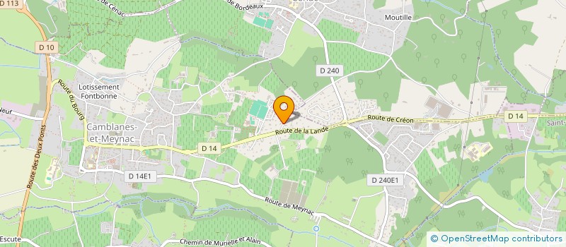 localisation de l'entreprise KEEP THE STEP PRODUCTION  CAMBLANES-ET-MEYNAC