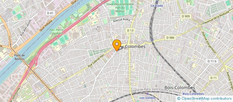 localisation de l'entreprise KEEP'WARE  COLOMBES