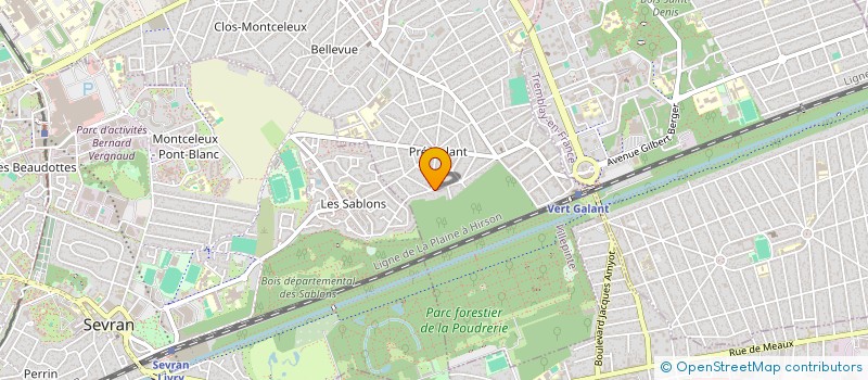 localisation de l'entreprise KEEPCOMM à VILLEPINTE
