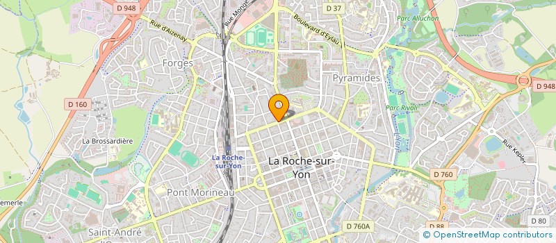 localisation de l'entreprise KEEPCOOL WE STUDY  LA ROCHE-SUR-YON