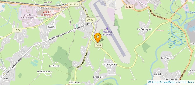 localisation de l'entreprise KEEPERS FAMILY à ARPAJON-SUR-CERE