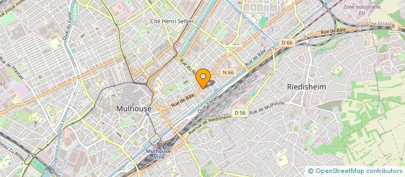 localisation de l'entreprise KEEPTEK à MULHOUSE
