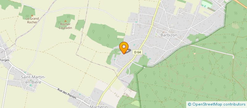 localisation de l'entreprise KEEWEE  BARBIZON