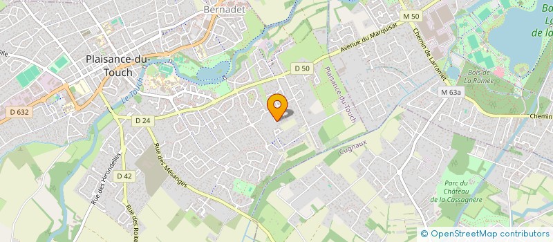 localisation de l'entreprise KEEWEEZ PRODUCTION  PLAISANCE-DU-TOUCH