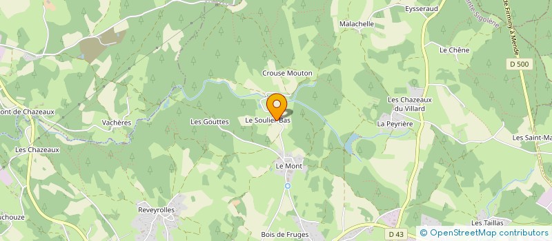 localisation de l'entreprise KEEZENGO  SAINTE-SIGOLENE