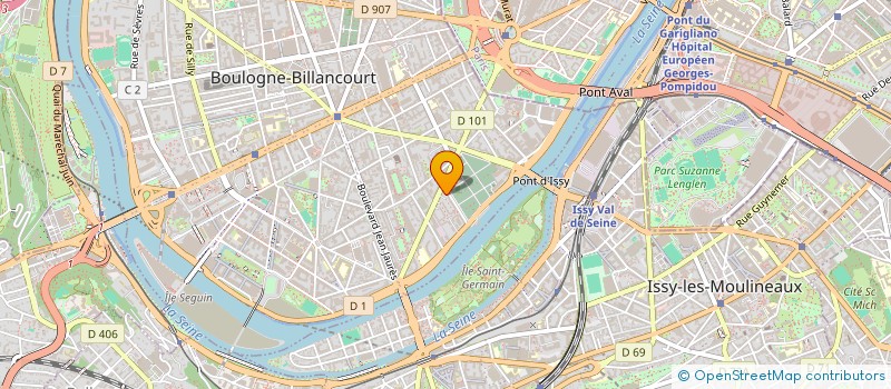 localisation de l'entreprise KEF à BOULOGNE-BILLANCOURT