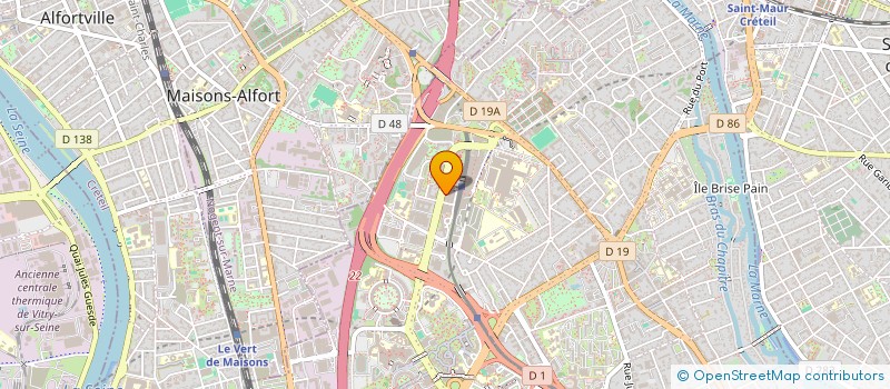 localisation de l'entreprise KEF FLEURS  CRETEIL