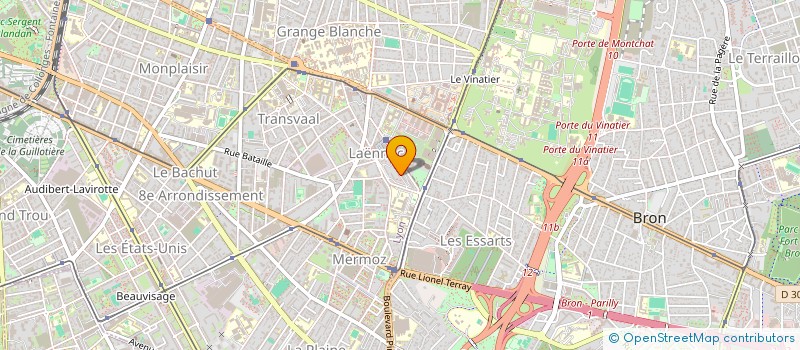 localisation de l'entreprise KEF PEINTURE  LYON