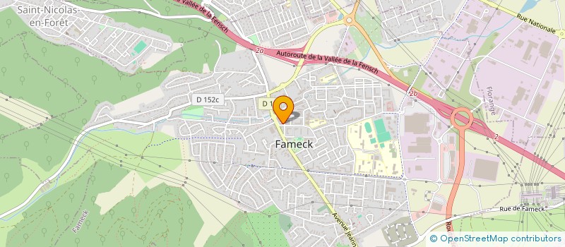 localisation de l'entreprise KEFA  FAMECK