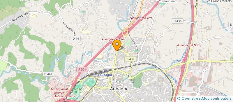 localisation de l'entreprise KEFAS  AUBAGNE