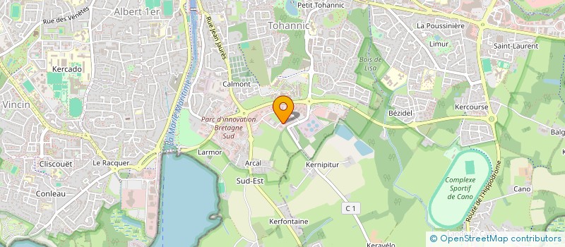 localisation de l'entreprise KEFELEG à VANNES