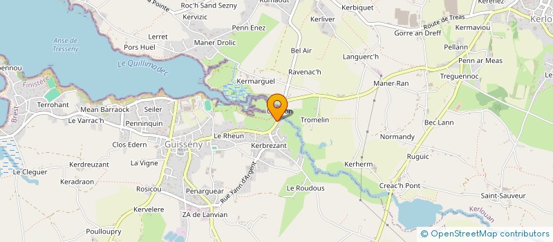 localisation de l'entreprise KEFFLO IMMO  GUISSENY