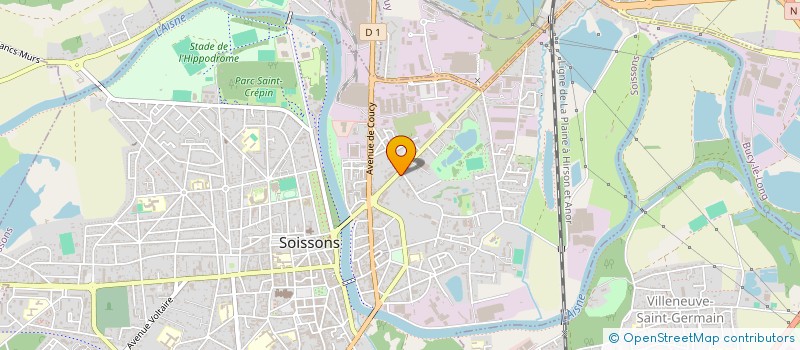 localisation de l'entreprise KEFI à SOISSONS