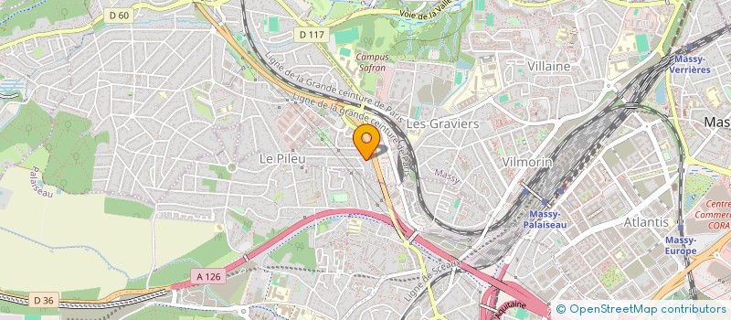 localisation de l'entreprise KEFI DISTRIBUTION à MASSY