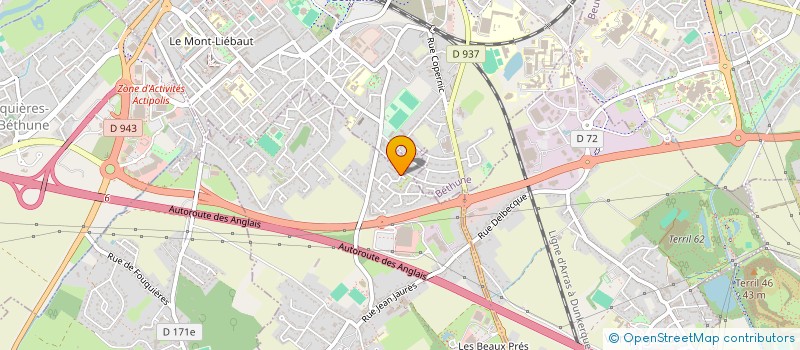 localisation de l'entreprise KEFICOR  VERQUIN