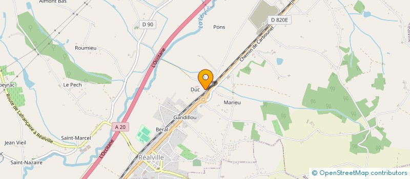 localisation de l'entreprise KEFIKARE  REALVILLE