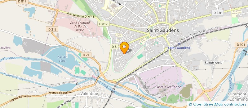 localisation de l'entreprise KEGAMA PATRIMOINE à SAINT-GAUDENS