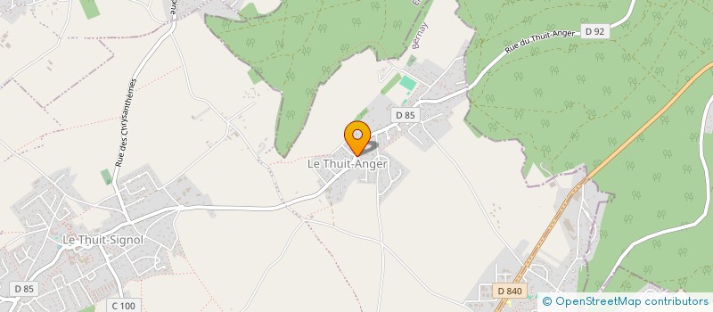 localisation de l'entreprise KEGANI  LE THUIT DE L'OISON